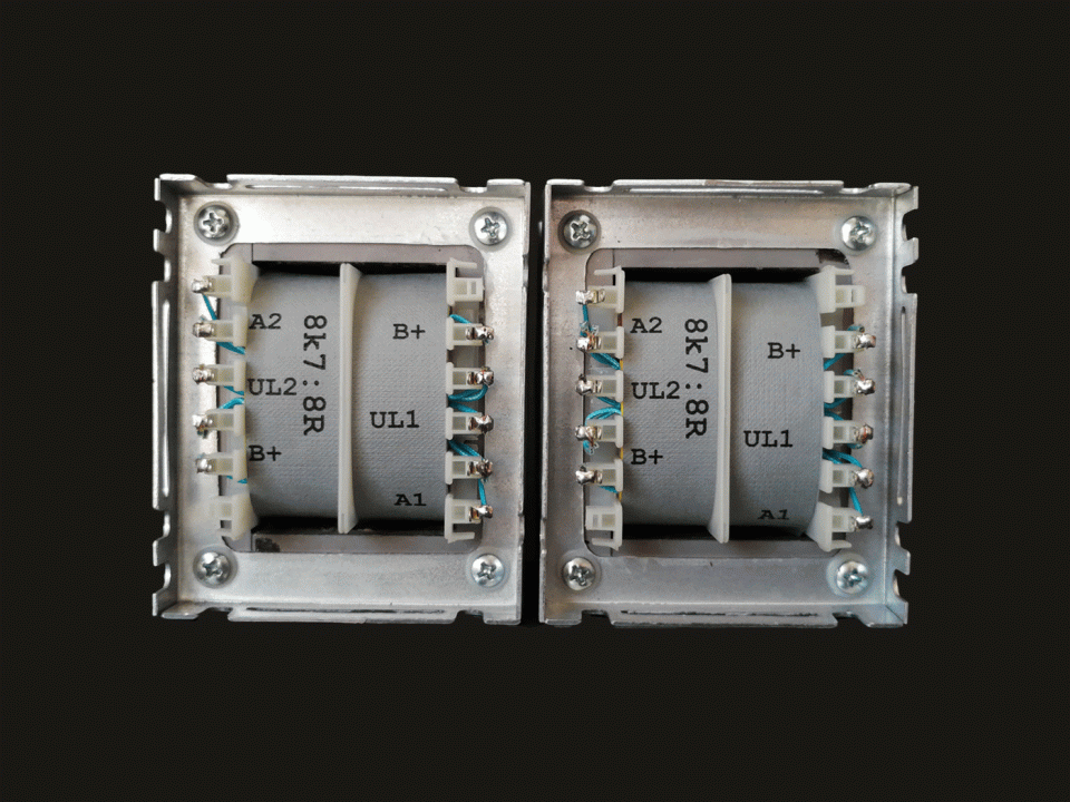Push Pull 8K7:8R 60W Ultralinear Output Transformers (Pair) 1