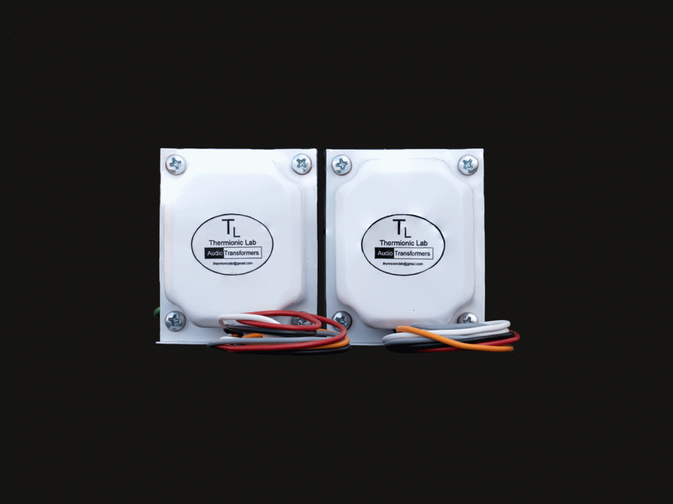 Single Ended 5K:32/75/150/300R 10W Ultralinear Headphone Transformers (Pair) 1